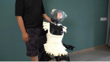 無表情のメイドオナホール